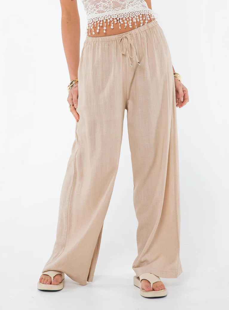 OGILVIE LINEN BLEND PANTS