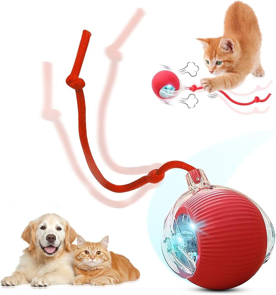 LEBELUX Interactive Cats Ball Toy