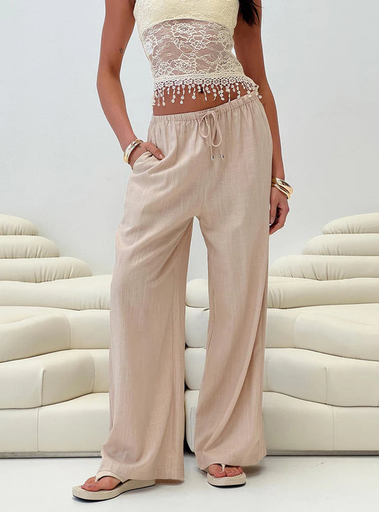 OGILVIE LINEN BLEND PANTS